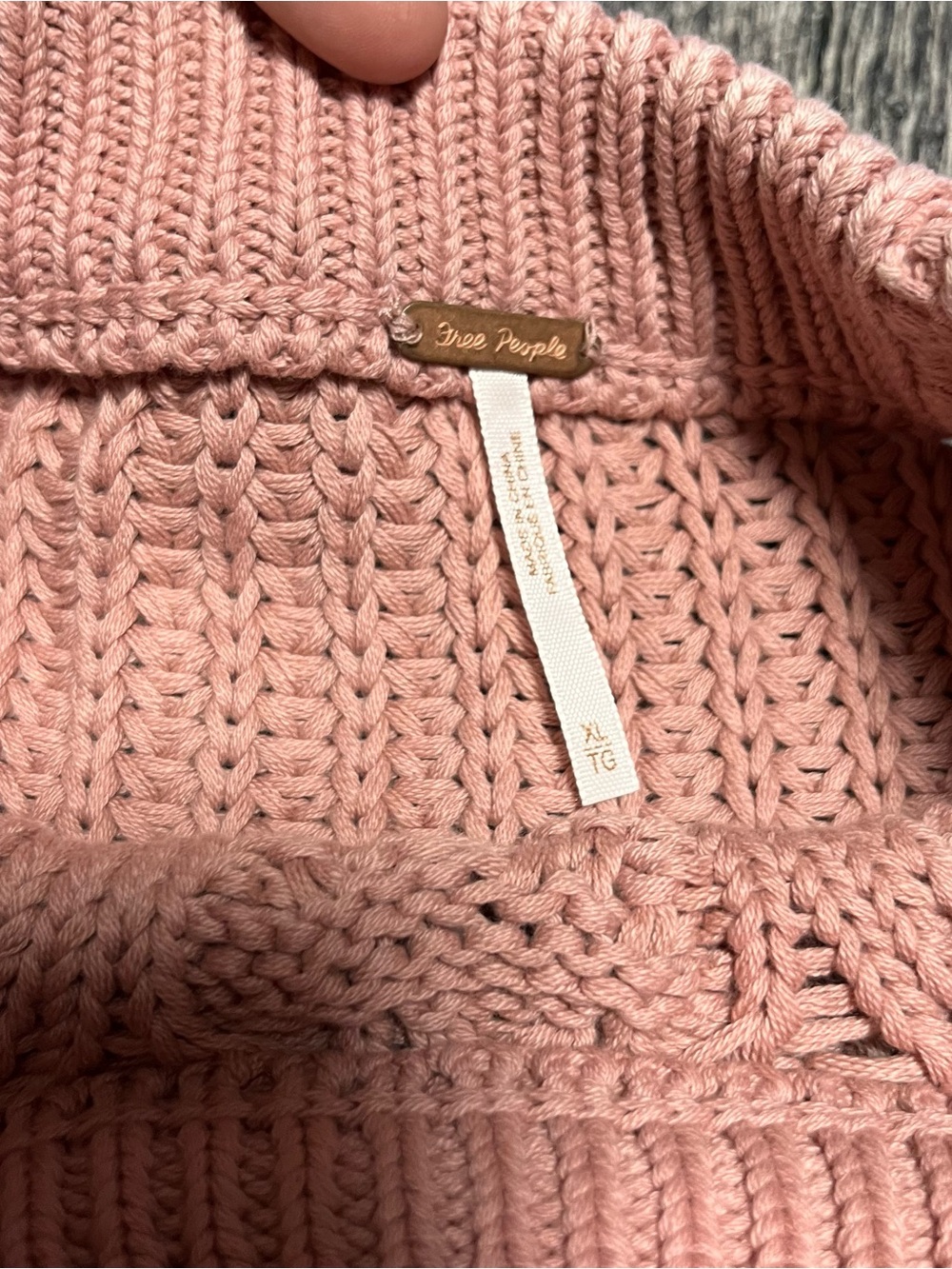 Free people Frankie cable knit sweater - Picture 4 of 5